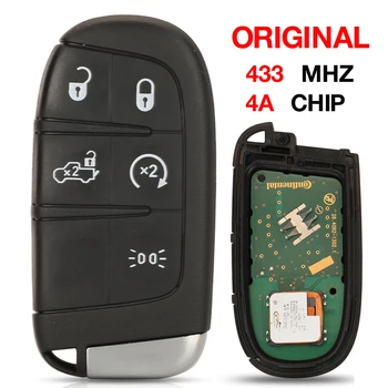 jingyuqin Originalus Gamyklos 5 Mygtukus M3N40821302 433MHz 4A Chip Smart Mygtuką Nuotolinio Valdymo Fob 