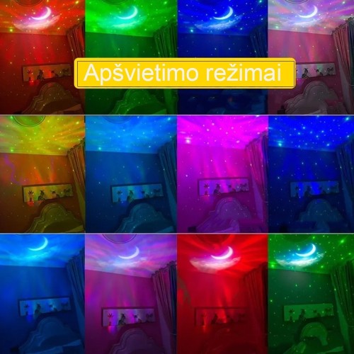 LED PROJEKTORIUS SU KOLONĖLE ASTRONAUTAS LED PROJEKTORIUS SU KOLONĖLE ASTRONAUTAS