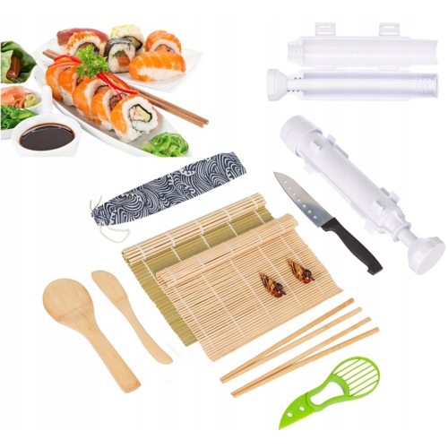 SUSHI GAMINIMO RINKINYS – PILNAS KOMPLEKTAS NAMINIAMS SUKTINUKAMS SUSHI GAMINIMO RINKINYS – PILNAS KOMPLEKTAS NAMINIAMS SUKTINUKAMS