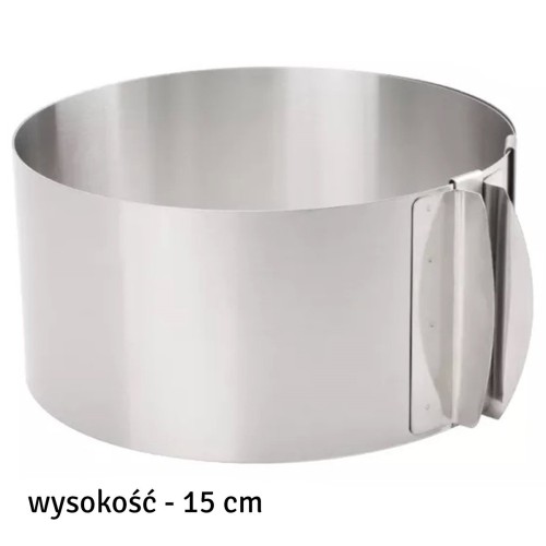 METALINĖ TORTO FORMAVIMO JUOSTA 16–30 CM METALINĖ TORTO FORMAVIMO JUOSTA 16–30 CM
