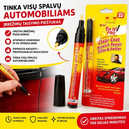 MARKERIS ĮBRĖŽIMŲ ŠALINIMUI AUTOMOBILIUI MARKERIS ĮBRĖŽIMŲ ŠALINIMUI AUTOMOBILIUI