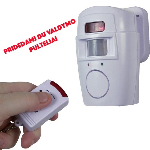 BELAIDĖ SIGNALIZACIJA SU VALDYMO PULTELIU BELAIDĖ SIGNALIZACIJA SU VALDYMO PULTELIU