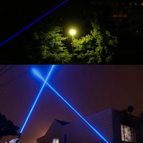 MĖLYNAS GALINGAS LAZERIS SU 5 EFEKTŲ GALVUTĖMIS MĖLYNAS GALINGAS LAZERIS SU 5 EFEKTŲ GALVUTĖMIS