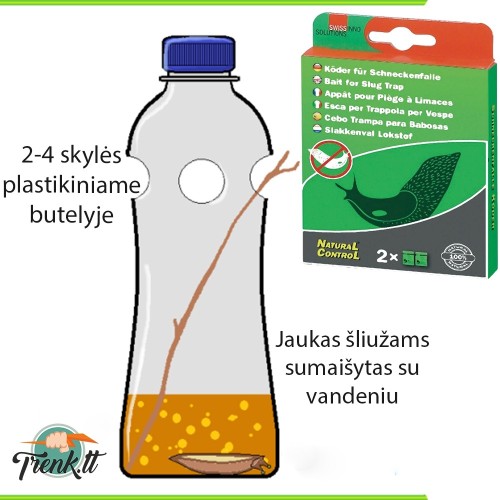 JAUKAS ŠLIUŽŲ GAUDYKLEI, 2 VNT. JAUKAS ŠLIUŽŲ GAUDYKLEI, 2 VNT.