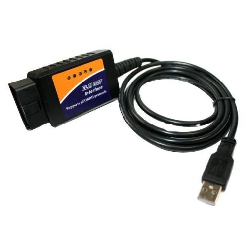 DIAGNOSTINIS KABELIS ELM 327 OBD2 ELM327 +CAN USB