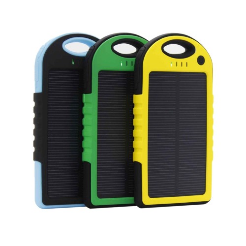 5000MAH NEŠIOJAMA SAULĖS BATERIJA (POWERBANK)