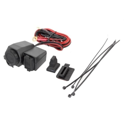 AUTOMOBILIO LIZDAS 12V USB 5V 2A