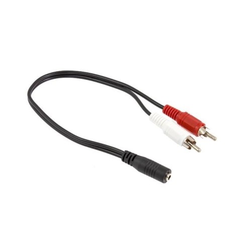 PERĖJIMAS 3.5MM - RCA PERĖJIMAS 3.5MM - RCA