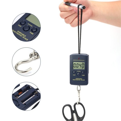 PAKABINAMOS ELEKTRONINĖS SVARSTYKLĖS (40KG/10G) PAKABINAMOS ELEKTRONINĖS SVARSTYKLĖS (40KG/10G)