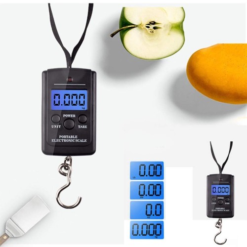 PAKABINAMOS ELEKTRONINĖS SVARSTYKLĖS (40KG/10G) PAKABINAMOS ELEKTRONINĖS SVARSTYKLĖS (40KG/10G)