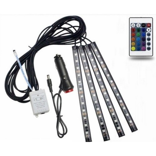 AUTOMOBILIO LED RGB LAZDELĖS 22CM AUTOMOBILIO LED RGB LAZDELĖS 22CM