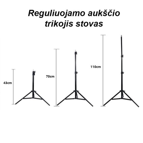 ŽIEDO FORMOS LEMPA FOTOGRAFAVIMUI, MAKIAŽUI 24W ŽIEDO FORMOS LEMPA FOTOGRAFAVIMUI, MAKIAŽUI 24W