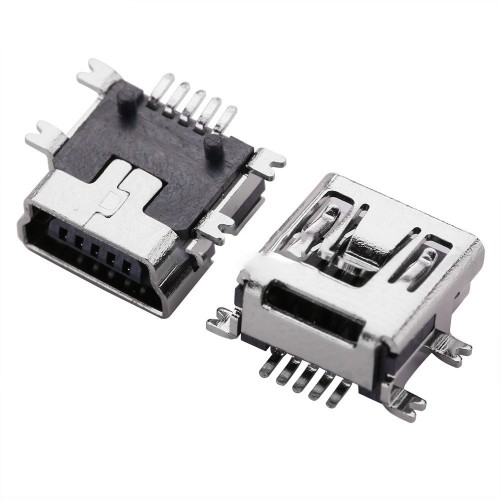 LITUOJAMAS LIZDAS MINI USB SMD 5 PIN LITUOJAMAS LIZDAS MINI USB SMD 5 PIN