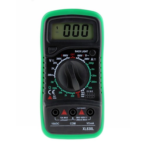 MULTIMETRAS XL830L + 2 LAIDAI
