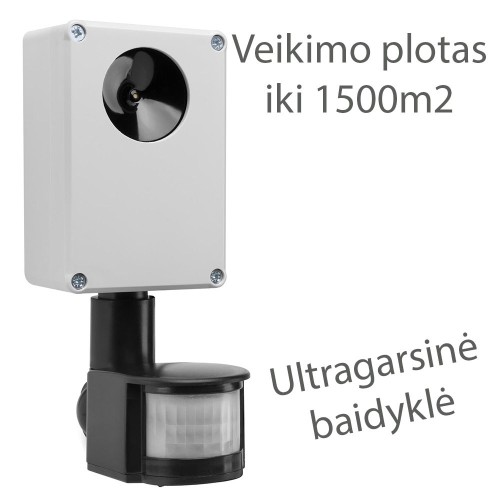 PROFESIONALI ULTRAGARSINĖ BAIDYKLĖ 1500M2