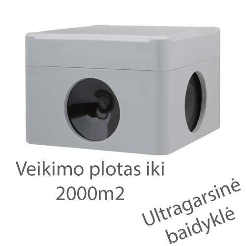 PROFESIONALI ULTRAGARSINĖ BAIDYKLĖ 2000M2