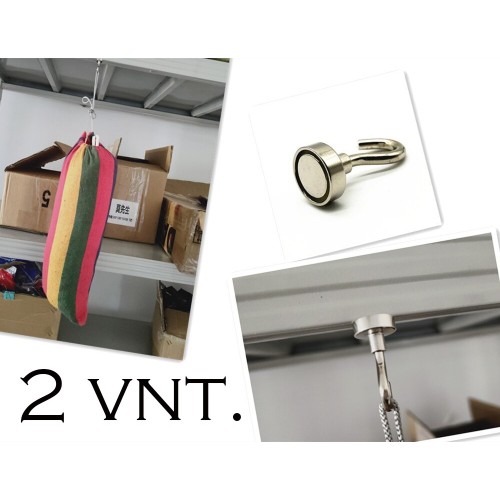 KABLIUKAS SU MAGNETU 14MM, 2 VNT. KABLIUKAS SU MAGNETU 14MM, 2 VNT.
