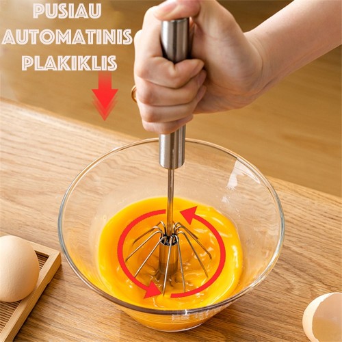 PUSIAU AUTOMATINIS PLAKIKLIS
