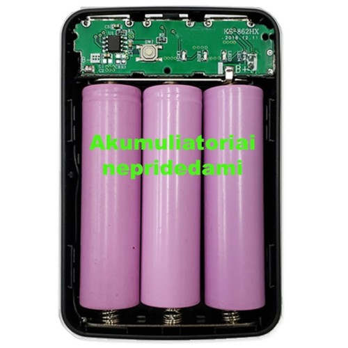 POWERBANK BATERIJOS DĖKLAS POWERBANK BATERIJOS DĖKLAS