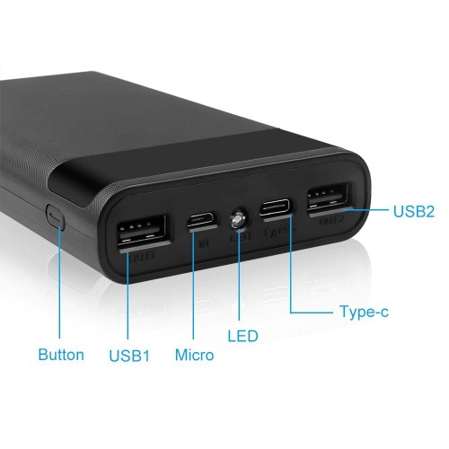 POWERBANK BATERIJOS DĖKLAS X6