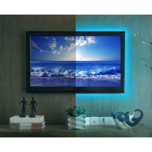 RGB LED JUOSTŲ RINKINYS, SKIRTAS APŠVIESTI TV