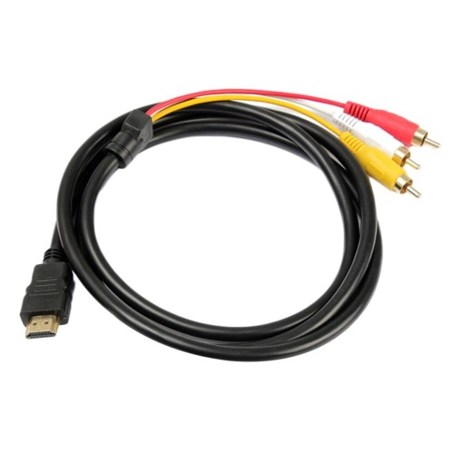 HDMI Į VGA + AUDIO 3X CHINCH RCA LAIDAS HDMI Į VGA + AUDIO 3X CHINCH RCA LAIDAS
