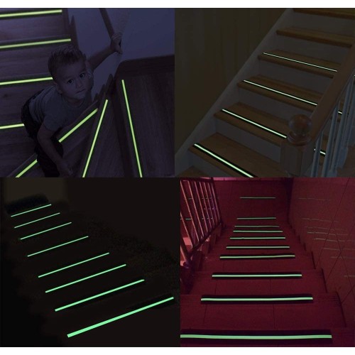 NESLIDI LAIPTŲ JUOSTA SU FLUORESCENCINE JUOSTELE NESLIDI LAIPTŲ JUOSTA SU FLUORESCENCINE JUOSTELE