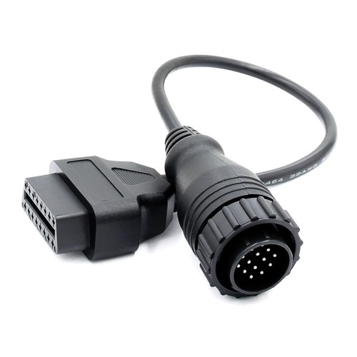 AUTOMOBILIO ADAPTERIS OBDII TO BENZ 14PIN AUTOMOBILIO ADAPTERIS OBDII TO BENZ 14PIN
