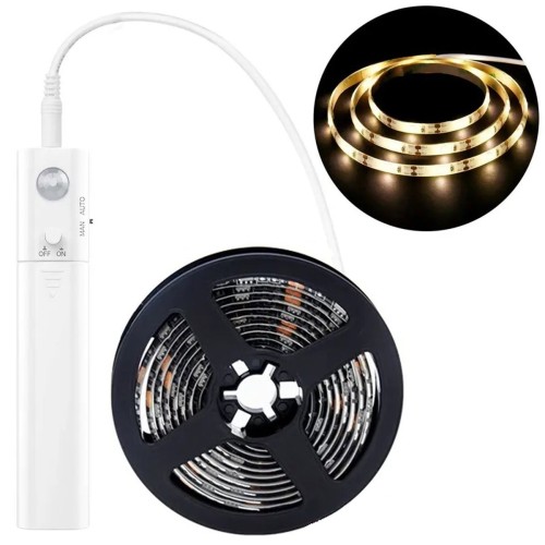 LED JUOSTELĖ SU JUDESIO DAVIKLIU, 2M