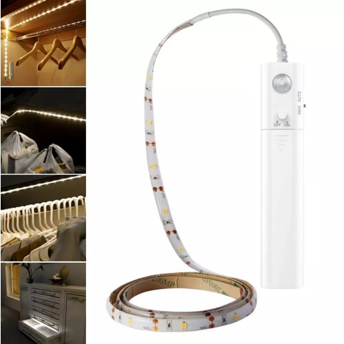 LED JUOSTELĖ SU JUDESIO DAVIKLIU, 2M