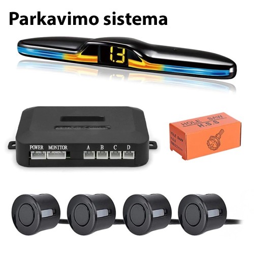 PARKAVIMO SISTEMA SU 4 DAVIKLIAIS PARKAVIMO SISTEMA SU 4 DAVIKLIAIS
