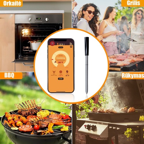 BELAIDIS BBQ TERMOMETRAS BELAIDIS BBQ TERMOMETRAS