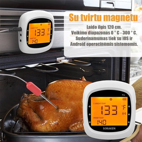 BELAIDIS BBQ TERMOMETRAS BELAIDIS BBQ TERMOMETRAS