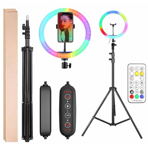 RGB LED ŽIEDINĖ LEMPA RGB LED ŽIEDINĖ LEMPA