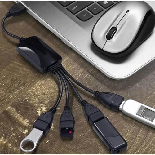 4 PRIEVADŲ USB ŠAKOTUVAS 4 PRIEVADŲ USB ŠAKOTUVAS