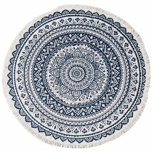 APVALUS BOHO STILIAUS DEKORATYVINIS KILIMAS APVALUS BOHO STILIAUS DEKORATYVINIS KILIMAS