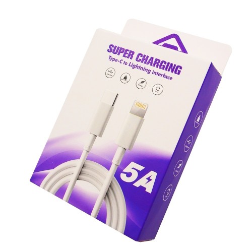 TYPE-C Į LIGHTNING 5A LAIDAS 1M TYPE-C Į LIGHTNING 5A LAIDAS 1M