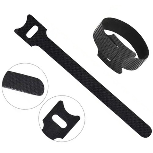 VELCRO KABELIŲ RAIŠTELIŲ RINKINYS 50VNT.