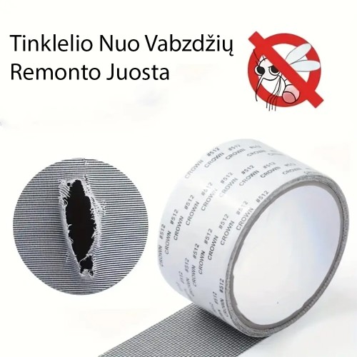 TINKLELIO NUO VABZDŽIŲ  REMONTO JUOSTA