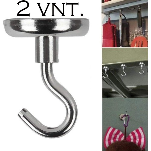 KABLIUKAS SU MAGNETU 20 MM, 2 VNT. KABLIUKAS SU MAGNETU 20 MM, 2 VNT.