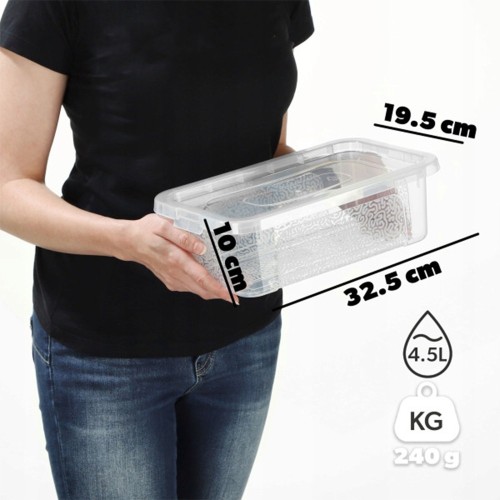 PLASTIKINĖ DĖŽUTĖ 4,5L PLASTIKINĖ DĖŽUTĖ 4,5L