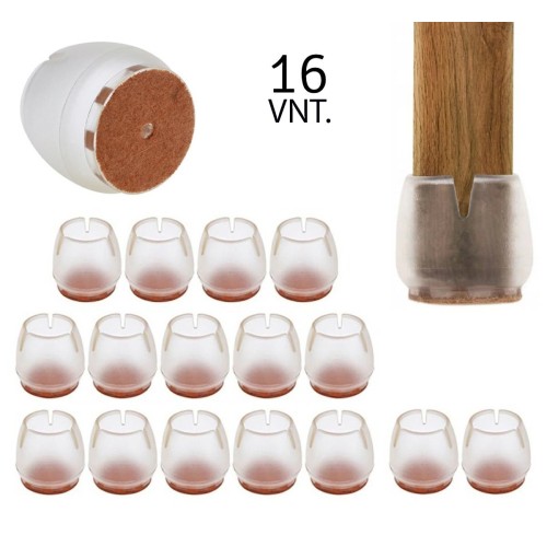 PAGALVĖLIŲ RINKINYS BALDAMS 17 IKI 21 MM