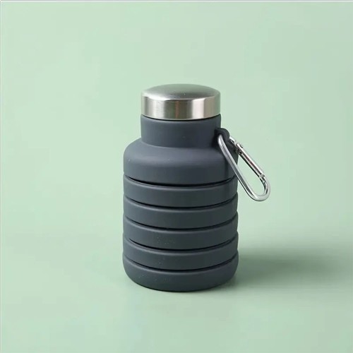 SILIKONINĖ GERTUVĖ 550ML. - PILKA