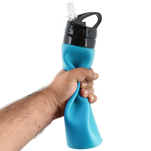 SILIKONINĖ GERTUVĖ 600ML. - JUODA SILIKONINĖ GERTUVĖ 600ML. - JUODA