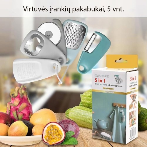 VIRTUVĖS ĮRANKIŲ PAKABUKAI, 5 VNT.
