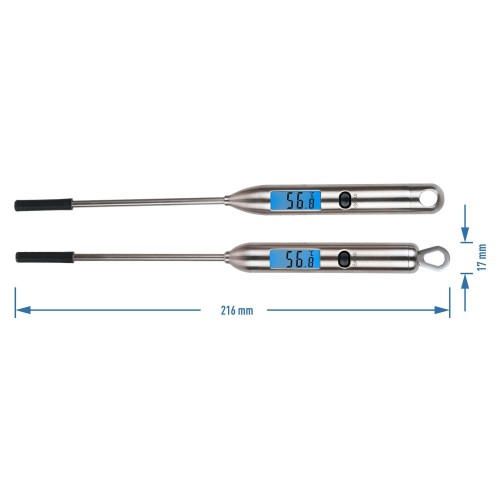 PLIENINIS MAISTO TERMOMETRAS (-40°C IKI +300°C) PLIENINIS MAISTO TERMOMETRAS (-40°C IKI +300°C)