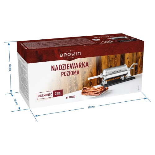 HORIZONTALUS DEŠRELIŲ KIMŠTUVAS 3 KG HORIZONTALUS DEŠRELIŲ KIMŠTUVAS 3 KG