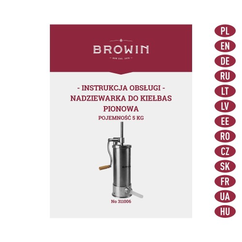 RANKINIS VERTIKALUS KIMŠTUVAS 5KG RANKINIS VERTIKALUS KIMŠTUVAS 5KG