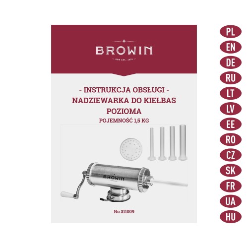RANKINIS HORIZONTALUS KIMŠTUVAS 1,5KG