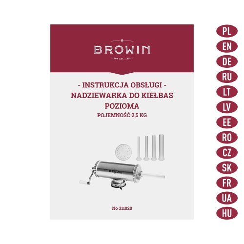 RANKINIS HORIZONTALUS KIMŠTUVAS 2,5KG RANKINIS HORIZONTALUS KIMŠTUVAS 2,5KG